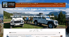 Desktop Screenshot of miradoresdeordesa.com